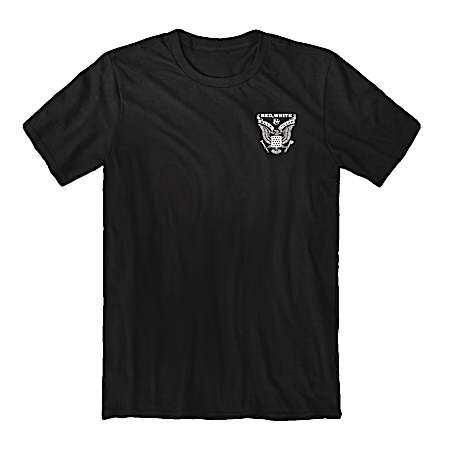 Men's Black Support The Trades Short Sleeve Shirt