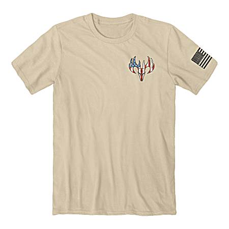 Men's Sand Respect Courage Short Sleeve Shirt