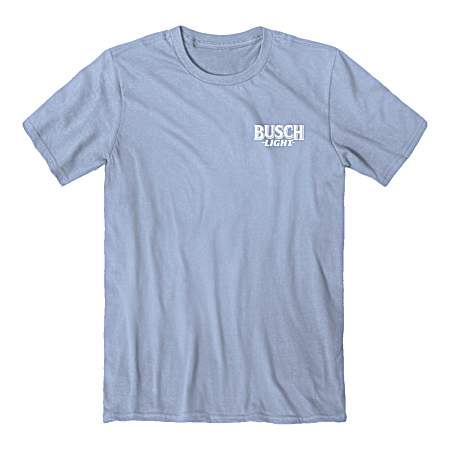Men's Light Blue Duck Marsh Short Sleeve Shirt