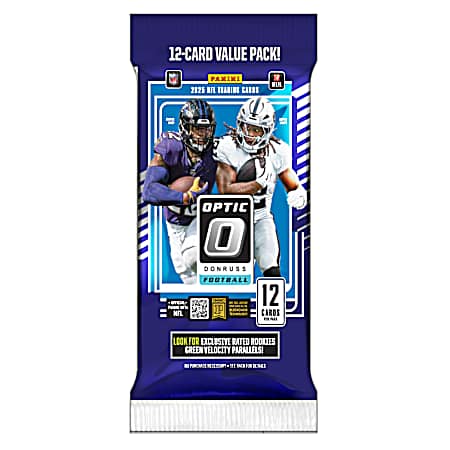 2025 Donruss Optic Football Fat Pack