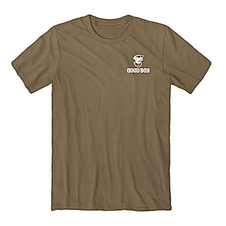 Men's Brown Savana Zero Ducks Given Short Sleeve Shirt