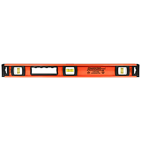24 in Heavy Duty I-Beam Aluminum Level
