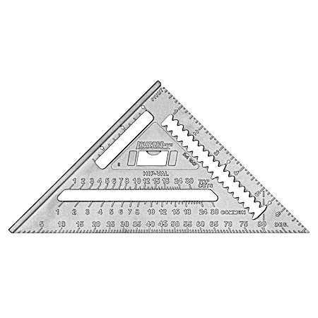 7 in Johnny Square® Aluminum Rafter Square