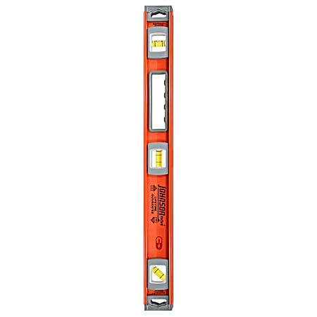 24 in Magnetic Heavy Duty I-Beam Aluminum Level