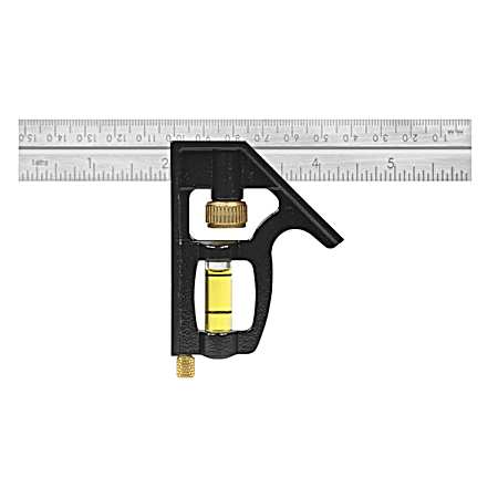 6 in Professional Inch/Metric Combination Square