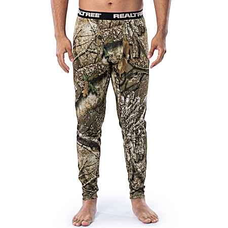 Men's Camo Thermal Base Layer Pants