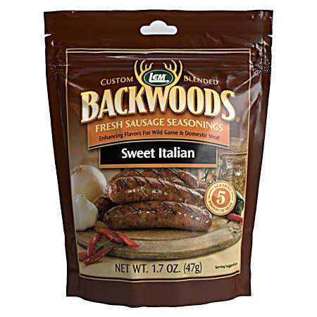 Backwoods Sweet Italian Fresh Sausage Seasoning for 5 Lbs.