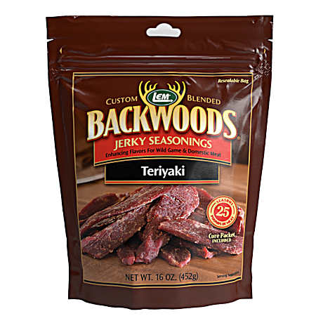 Backwoods Teriyaki Jerky Seasoning for 25 Lbs.