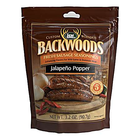 Backwoods Jalapeno Popper Fresh Sausage Seasoning for 5 lbs