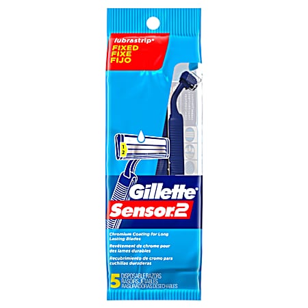 Sensor2 Disposable Razors - 5 Pk
