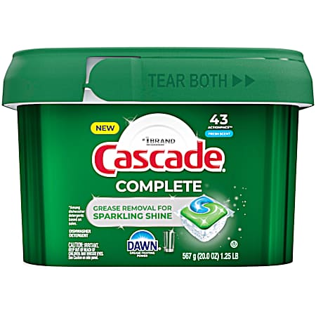 43 ct Complete Fresh Dishwasher Detergent