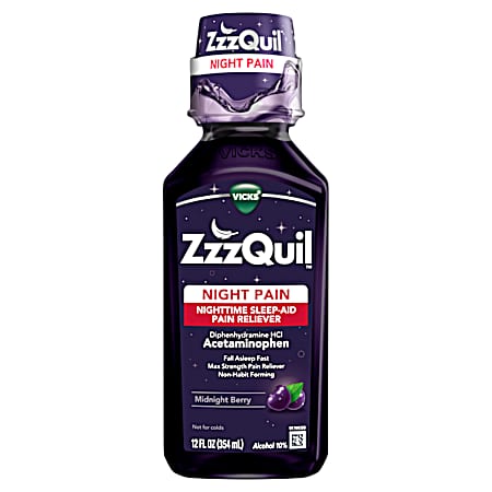 12 oz. VZZZQuil Pain Midnight Berry