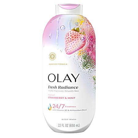 22 oz. Bodywash Fresh Outlast - Strawberry & Mint