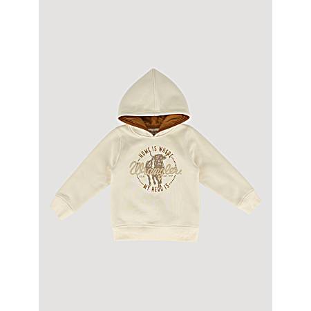 Little Boys Whitecap Grey My Herd Hoodie