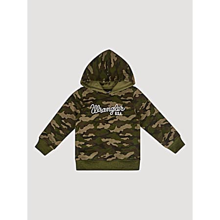 Toddler Boys Camo Trademark Hoodie