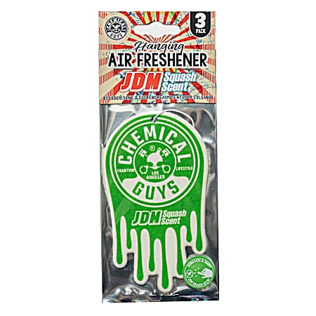 3 pk. Hanging Air Freshener JDM Squash