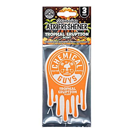 3 pk. Hanging Air Freshener Volcano