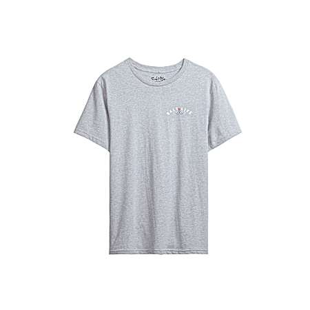 Men's Athletic Heather United We Live Salty Short Sleeve Shirt