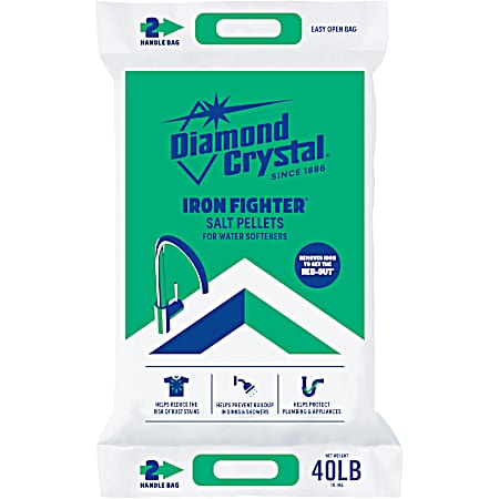 40 lbs Iron Fighter Water Softener Salt Pellets
