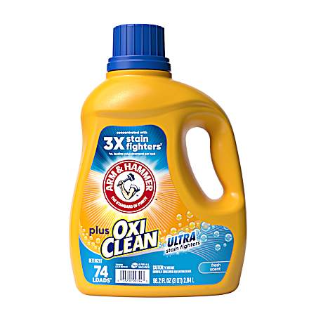 100.5 oz Plus OxiClean Fresh Scent Liquid Laundry Detergent