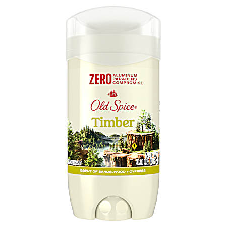 3 oz. Invisible Solid Deodorant Timber