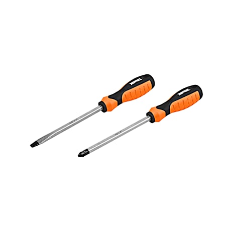 2 Pc. Screwdriver Set 1/4 in. x 4 in. and #2 x 4 in.