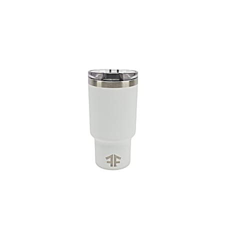 30 oz. Stainless Steel Insulated Tumbler - White