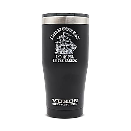 20 oz Tumbler Tea in Harbor  Black