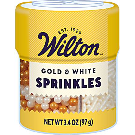 6 cell Sprinkles Gold