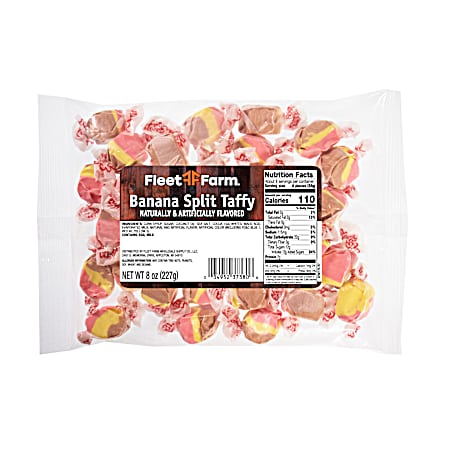 8 oz Banana Split Taffy