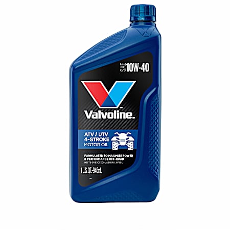 4-Stroke ATV/UTV 10W-40 Motor Oil 1 QT
