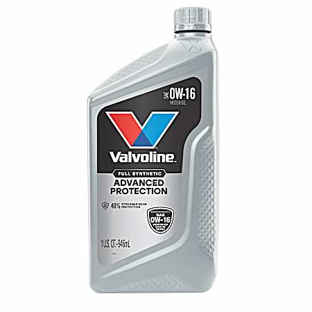 Advanced Protection Full Synthetic 0W-16 Motor Oil 1 QT