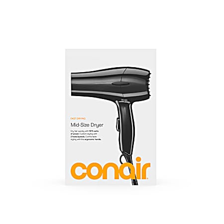 1875W Mid-Size Dryer - Black