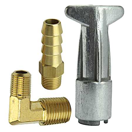 Elbow Tank Fitting Med 1/4''