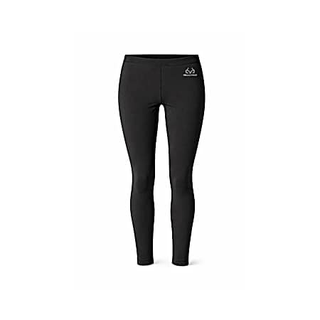 Women's Black Soft Touch Base Layer Pants