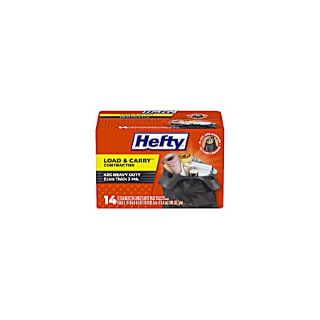 14 ct 42 Gallon Contractor Load & Carry Contractor Bags