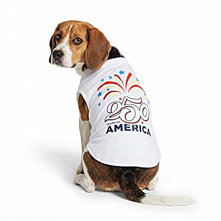 XL Americana Pet Shirt