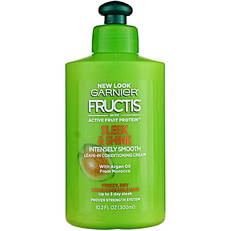 10.2 oz Fructis Sleek & Shine Leave-In Conditioner