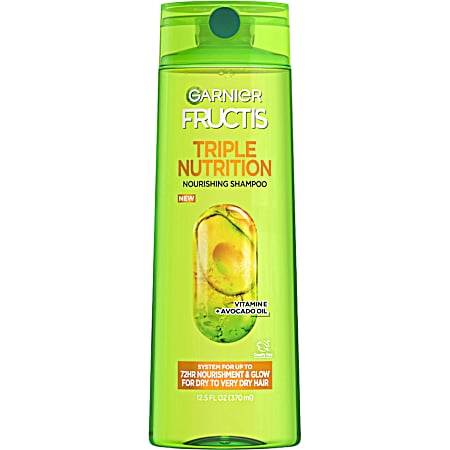 12.5 oz Fructis Triple Nutrition Shampoo