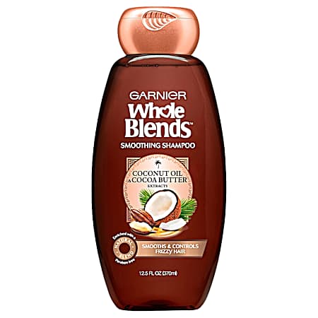 12.5 oz Whole Blends Smoothing Shampoo with Coconut Oil & Cocoa Butter Extracts 