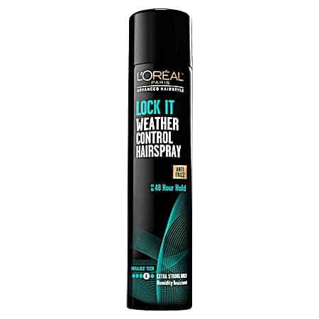 8.25 oz Advanced Hairstyle Lock It Weather Control Hair Spray