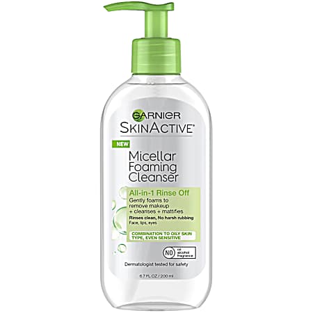 6.7 oz Skinactive Micellar Foaming Cleanser