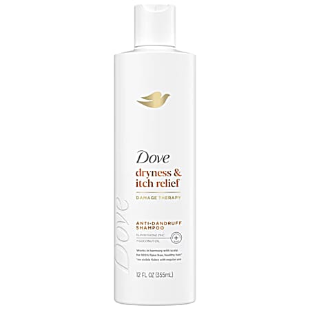 12 oz Damage Therapy Dryness & Itch Relief Anti-Dandruff Shampoo