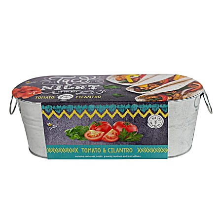 Galvanized Windowsill Kit - Taco Night
