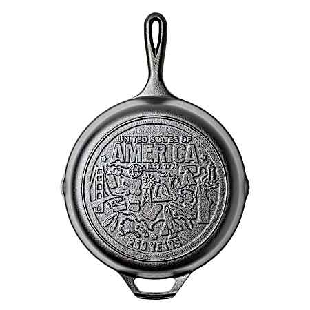 10.25 in. Celebrate 250 Cast Iron Skillet