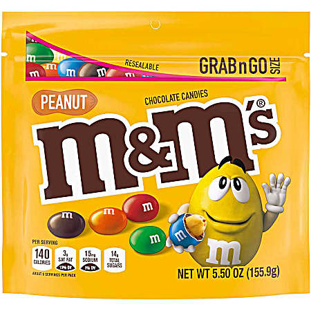5 oz Peanut Milk Chocolate Candies