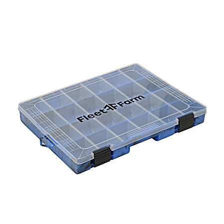 Tackle Box, Large, Blue/Black