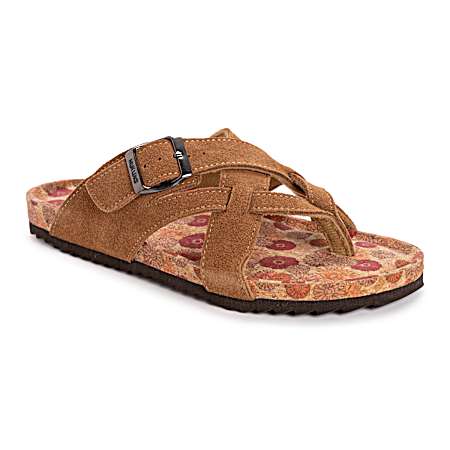Women's Cognac Tanner Terra Turf Sandals