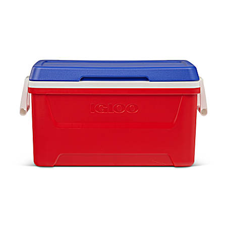 Cool 48 Red, White & Blue Hard Sided Cooler