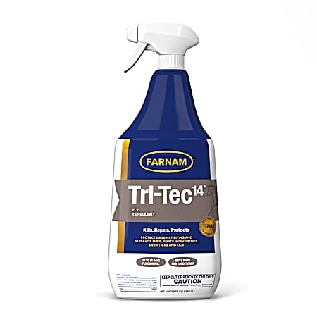 Tri-Tec 14 Fly Repellent for Horses w/ Sprayer